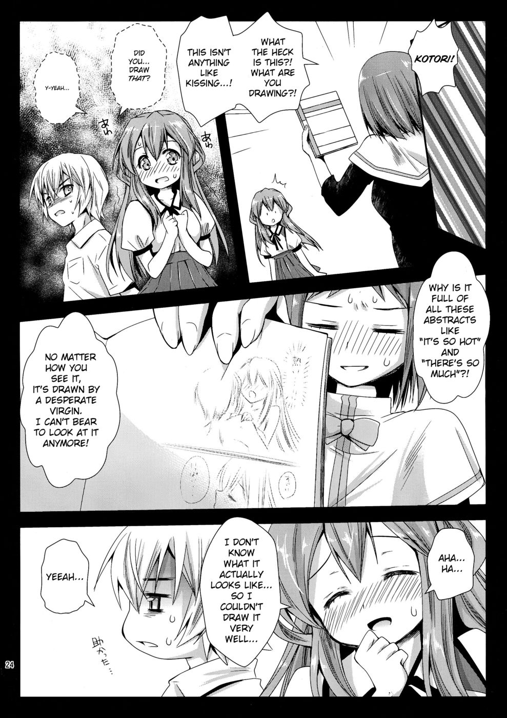 Hentai Manga Comic-Kotori Hang Up!-Read-24